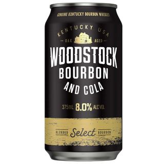 Woodstock & Cola Can Gold 8% 375ml-24