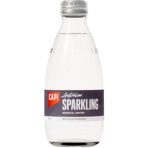 CAPI Sparkling Mineral Water 250ml X 24