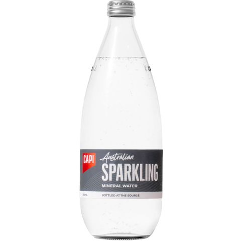 CAPI Sparkling Mineral Water 750ml X 12