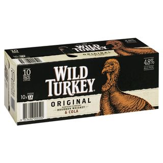 Wild Turkey & Cola 4.8% Can 10PK x3