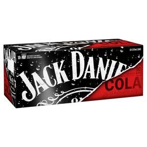 Jack Daniel & Cola 375ml 10PK x2