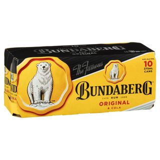 Bundaberg Yellow & Cola Cans 10PK x3