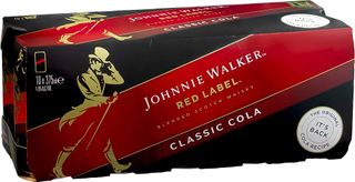 Johnnie Walker & Cola Cans 10PK x3