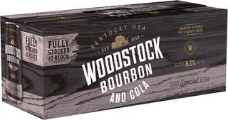 Woodstock & Cola 6% Cans 10PK x3