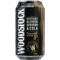 Woodstock & Cola 8% 375ml 10PK x3
