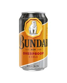 Bundaberg OP & Cola Can 4x6 375ml-24