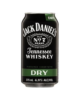 Jack Daniel & Dry Can 6x4 375ml-24