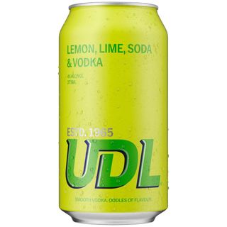 UDL Vodka & Lemon Lime Soda Can 375ml-24