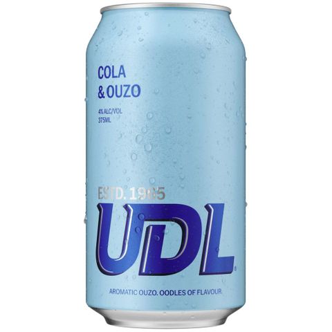UDL Ouzo & Cola Can 375ml-24