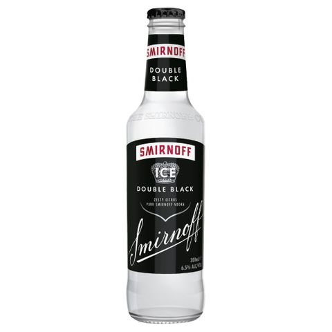 Smirnoff Double Black Stub 300ml x24