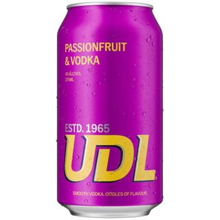 UDL Vodka & Passionfruit Can 375ml-24
