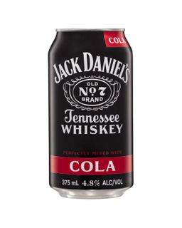 Jack Daniel & Cola Can 375ml-24