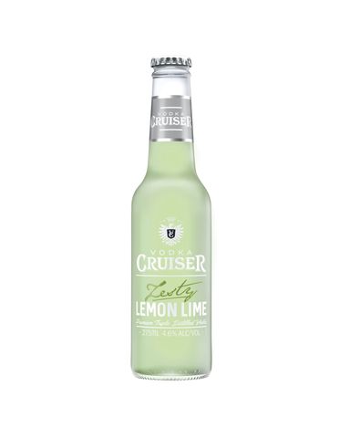 Cruiser Zesty Lemon & Lime 275ml-24