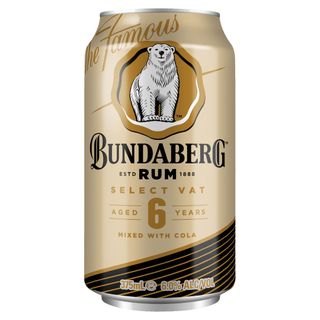 Bundaberg Vat & Cola 6% Can 4x6 375ml-24