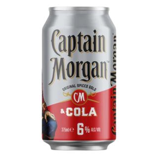 Captain Morgan & Cola Can 6% 330ml x24