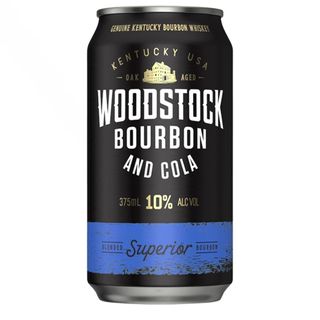 Woodstock 10% & Cola Can 375ml-24