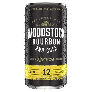 Woodstock Res 12% & Cola Can 200ml-24