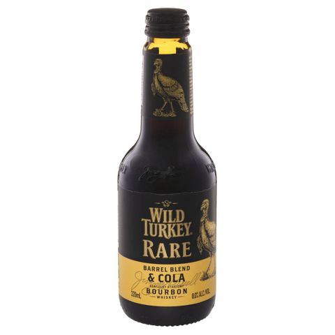 Wild Turkey Rare 8% Cola Stub 6x4 320-24
