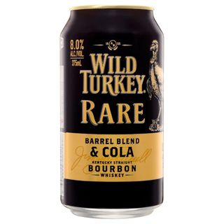Wild Turkey Rare 8% Cola Can 6x4 375-24