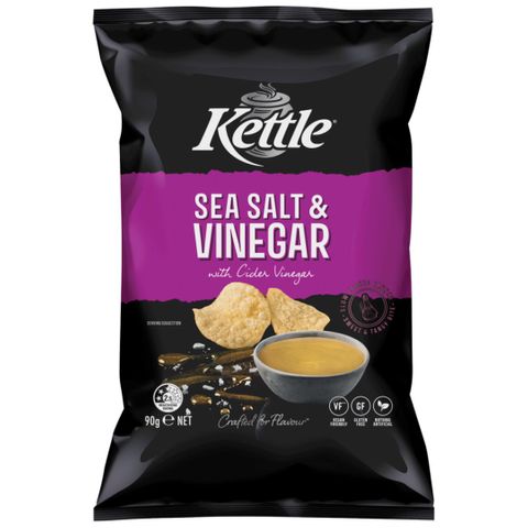 Kettle Salt & Vinegar 90g x12