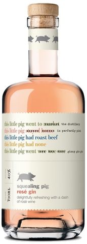 Squealing Pig Rose Gin 700ml