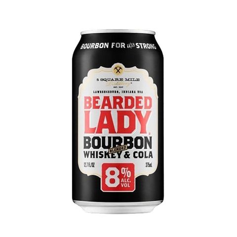 Bearded Lady Bourbon 8% Cans 375ml-24