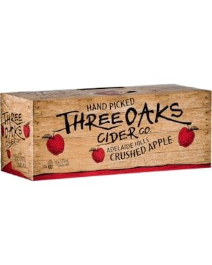 Three Oaks Orig Cider 5% 375ml 10PK x3