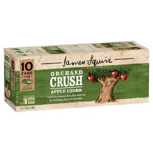 James Squire Orchard Apple 330ml Can 10PK x3