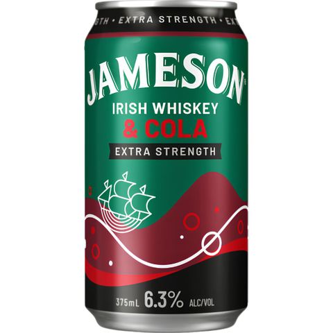 Jameson & Raw Cola 6.3% 375ml CAN-24