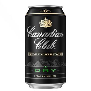 Canadian Club 6% & Dry Can 375ml-24