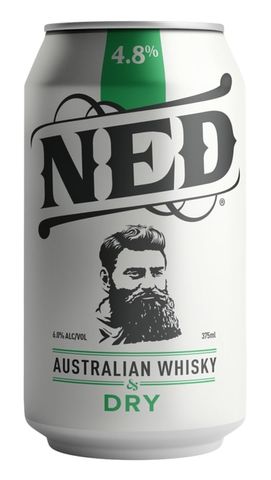 NED Whisky & Dry 375ml ABV 4.8%-24