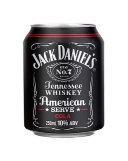 Jack Daniel Amer 10% & Cola 250ml-24