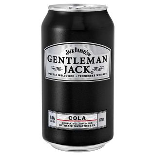 Gentleman Jack & Cola Cans 375ml-24
