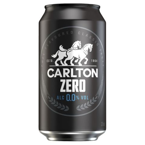 Carlton Zero Can 375ml-24