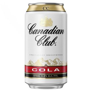 Canadian Club & Cola Can 4X6 375ml-24