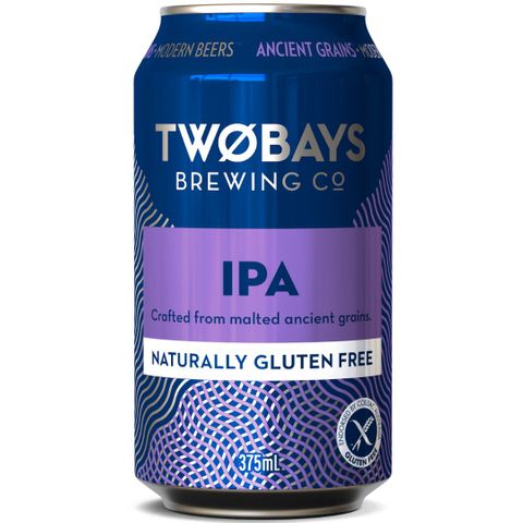 Two Bays IPA Can 375ml (GF)-16