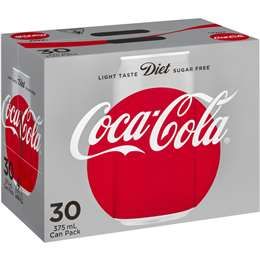 Diet Coke Cans 375ml x 30 pack