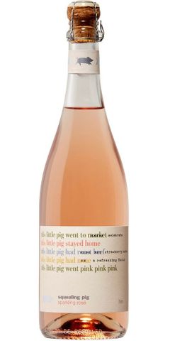 Squealing Pig Sparkling Rose NV 750ml