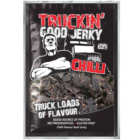 Truckin Chilli Jerky 35g