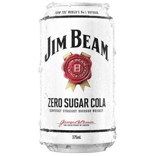Jim Beam WHITE & Zero Can 375ml-24