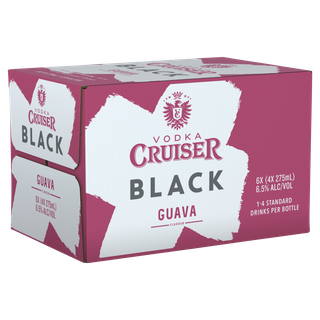 Cruiser Black Guava 275ml-24