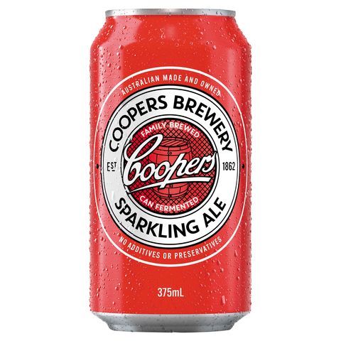 Coopers Sparkling Ale Can 375ml-24