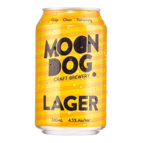 Moon Dog Lager Can 330ml-24