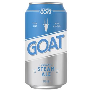 Mountain Goat Steam Ale Can 375ml-24