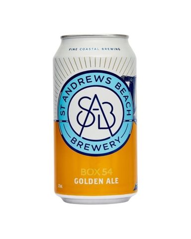 St Andrews Beach Golden Ale Can 375ml-24