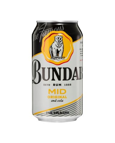 Bundaberg Mid Strength Can 375ml-24