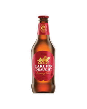 Carlton Draught Stubbies 375ml-24