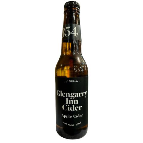 Glengarry Inn Apple Cider Stub 330ml x24