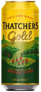 Thatchers Gold Apple Cider Can 440ml-24