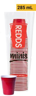 Redds Mini Cups 285ml 3PK